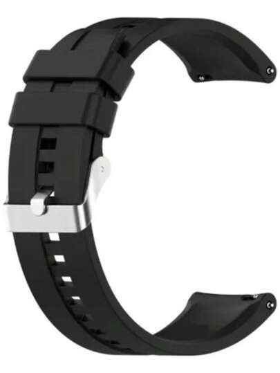 Pulseira 16mm Silicone Dois Fecho B57 P/ Smartwatch Heroband