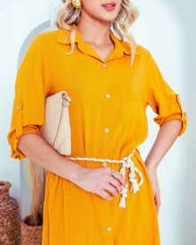 CHEMISE VESTIDO DE VISCOSE DAISY