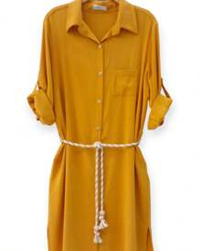 CHEMISE VESTIDO DE VISCOSE DAISY