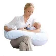 Almofada Travesseiro Gestante Corpo Formato U Confortável - AZUL - Visão 2