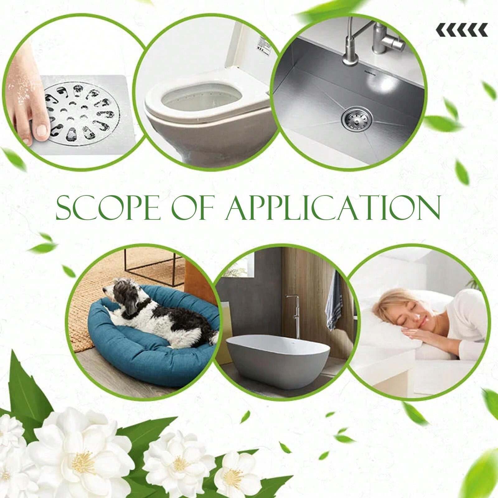 MultiPlant Essential Oil Odor Eliminator, Persistent Fragrance For