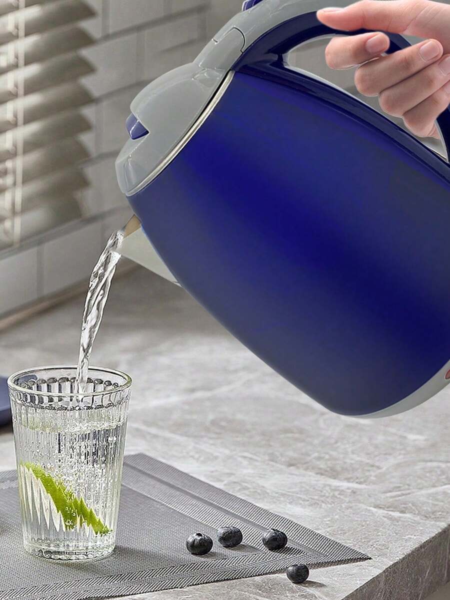 1 Piece 2L Double Wall Stainless Steel Electric Kettle Fast Boiling Water Heater, Heat Resistant