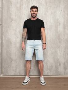 Men Shorts - Azul - Ver 2