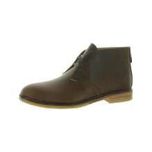 Clarks Clarkdale DBT Mens Padded Insole Lace Up Chukka Boots - Da lộn màu nâu sẫm - Xem 2