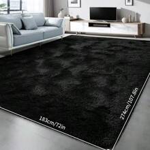 1 Stück extra weicher, dicker und flauschiger Bodenbelag, für Wohnzimmer, plüschige Shaggy-Teppiche für Schlafzimmer, pelziger Innen-Teppich für Raumdekoration, Weihnachtsteppich, Memory-Schaum, zusammenlegbar, abnehmbar und belastbar