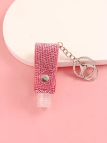 1 chiếc giá đỡ nước rửa tay đính đá lấp lánh, móc khóa đựng nước rửa tay, giá đỡ nước rửa tay du lịch bằng da, nước rửa tay mini cầm tay có kẹp, phụ kiện xe hơi, phụ kiện túi xách, dây đeo balo đi học có ngăn đựng thẻ ID, quà tặng cho mẹ, bố, tốt nghiệp và giáo viên. - Nhiều màu - Xem 10