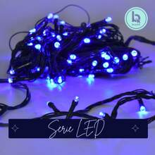 BUYTITI ZSD-061 Blue Christmas Lights Series - Blue - View 1