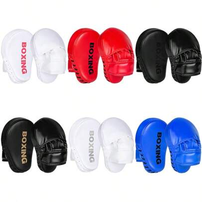 1pc Black & Gold Color Boxing Target, Taekwondo Kicking Target For Students & Adults, Martial Arts Punching Bag, Reaction Training Equipment