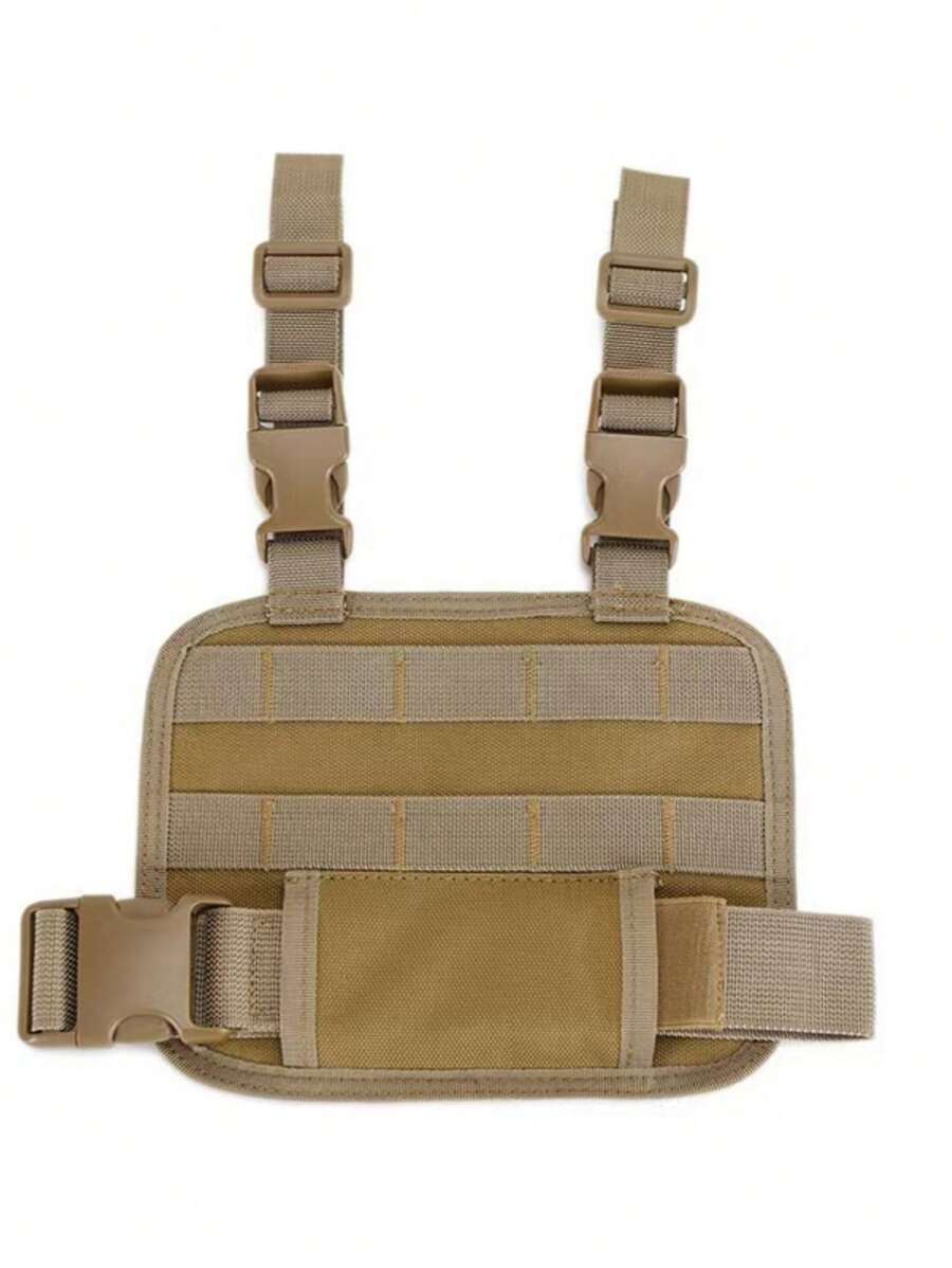 Leg Drop Platform MOLLE Adjustable Leg Drop Panel Thigh MOLLE Rig With Adjustable Waist Belt And Thigh Straps - Khaki - View 1