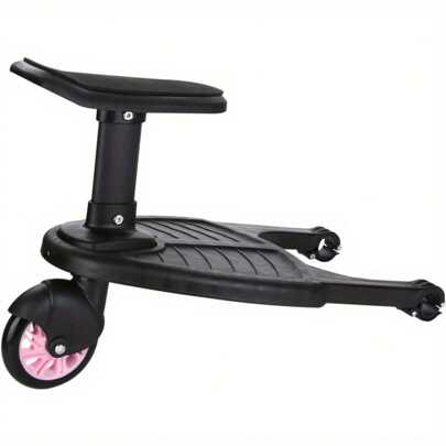 Wheeled Board With Seat Standing Board Jogging Travel Board Auxiliary Pedal Suitable