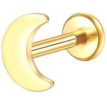 Piercings - 金色 - 查看 1