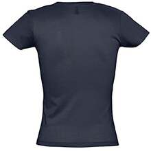 SOLS Womens/Ladies Miss Short Sleeve T-Shirt (Navy) - Blue - View 2