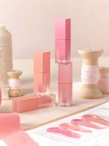 Dasique Tinte jugoso y acuoso #22 Love Coral, bálsamo labial brillante de larga duración, alto pigmento, hidratante, ligero, potenciador del brillo, no pegajoso, vegano, libre de crueldad, K-Beauty, maquillaje coreano, 3.5g/0.12oz