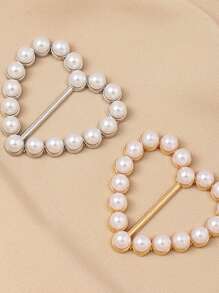 3 件装衣服角结扣、T 恤腰装饰环和创意围巾扣，适用于衣服、皮带和围巾 - 彩色 - 查看 4