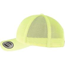 Flexfit Unisex Adult Omnimesh Mesh Cap - 99% Polyester/1% Spandex - 222gsm - (RW8070) - Yellow - View 3