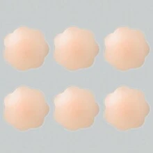 2/6/10pcs Reusable Silicone Nipple Cover Pasties, Seamless Invisible Self-Adhesive Nipple Covers, Waterproof Nipple Covers For Swimming For Men And Women - Multicolor - View 18