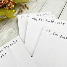One Book Of Funny Memo Pads: Interesting & Stress-Relieving Sticky Notes Suitable For Clipping On Computers, Desks, Books, Etc. (Non-Adhesive) - Multicolor - View 5