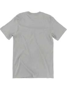 Men's 3D Cross T-Shirt 100% Cotton Premium Mesh Shirt New Release - 灰色 - 查看 2