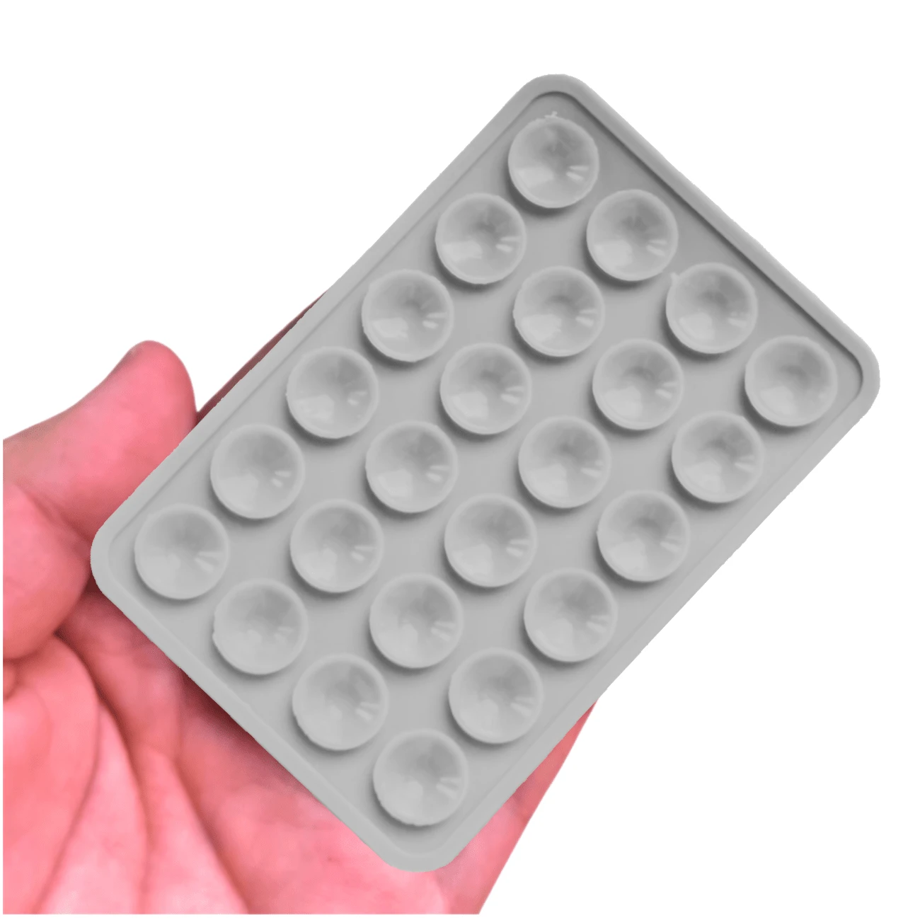 Premium Suction Cup Case, Adhesive Mount Cell Phone Cover With Suction Cup, Sticky Mount - GRAY - Xám - Xem 1