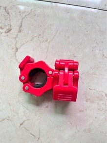 1 Pair Of Weightlifting Bar Clips - Quick Release Collars, Barbell Spring Collar, Multi-Color - Multicolor - View 8