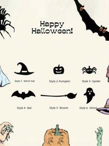 Halloween Pumpkin Ghost Bat và các yếu tố ma thuật khác Vòng cổ thép không gỉ theo phong cách Gothic, có thể tùy chỉnh với tên tiếng Anh được cá nhân hóa, Quà tặng vòng cổ phụ kiện Halloween độc đáo Một món quà bất ngờ sáng tạo hoàn hảo để tặng cho những người thân yêu, bạn bè và gia đình. Đây là một món quà tuyệt vời cho Ngày của Mẹ, Ngày lễ tình nhân, Sinh nhật, Kỷ niệm, Lễ tốt nghiệp và Giáng sinh. Đây là một món quà lý tưởng cho Thời trang sáng tạo - Bạc - Xem 5