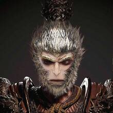 1pc Realistic  Wukong Mask Suitable For Role Playing, Halloween And Other Festivals - Mask - View 7