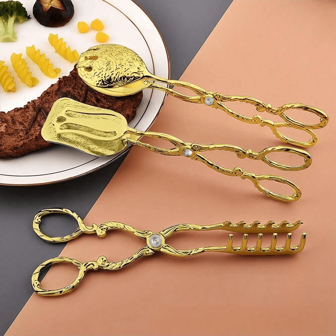 1 件装食物夹小吃蛋糕夹沙拉面包糕点夹烘焙烧烤工具水果沙拉蛋糕夹厨房用具厨房用品厨房配件厨房用品