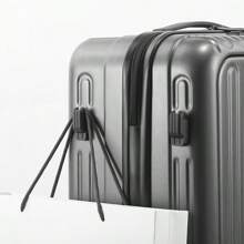 20-Inch Front-Open Laptop Carry-On Luggage, ABS+PC Scratch-Resistant Material, Spinner Wheels, Rear Cup Holder, USB Type-C Charging Port, TSA Lock, Ideal For Business Travel, Vacation, Student Use For School Suitcase Back To School Supplies Luggage School Stuff For College Dorm Essentials Holiday Essentials School Things Cruise Essentials Bag For School School Accessories - Black - View 8