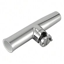 2Pcs Fishing Rod Holder, Rail Mmount Fishing Rod Holder, Fishing Rod Holder - Silver - View 9