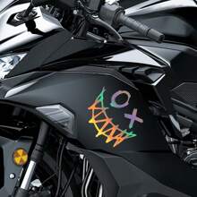 Car Sticker Creative Halloween Devil's Smiling Face Pattern Sticker Vinyl Decals Car Body Window Motorcycle Styling Personalized Decor Accessories - 25x22cm/9.84x8.66inch - View 6