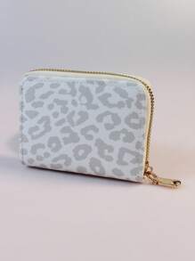 豹纹图案小钱包卡包 轻巧时尚优雅短款钱包卡包 超薄PU皮革拉链图案 轻巧便携 大容量收纳防盗刷卡身份证小钱包零钱包口袋钱包 情侣礼物 女生和学生的生日礼物 卡包 卡包 钱包 名片包 信用卡包 卡包 女士 女士钱包 迷你钱包 零钱包 钱包 卡包 - 彩色 - 查看 8