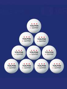 5pcs/10pcs/20pcs Table Tennis Balls, 3-Star Professional Match Training Ping Pong Balls, Durable And Bouncy For Serving Machine