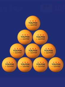 5pcs/10pcs/20pcs Table Tennis Balls, 3-Star Professional Match Training Ping Pong Balls, Durable And Bouncy For Serving Machine