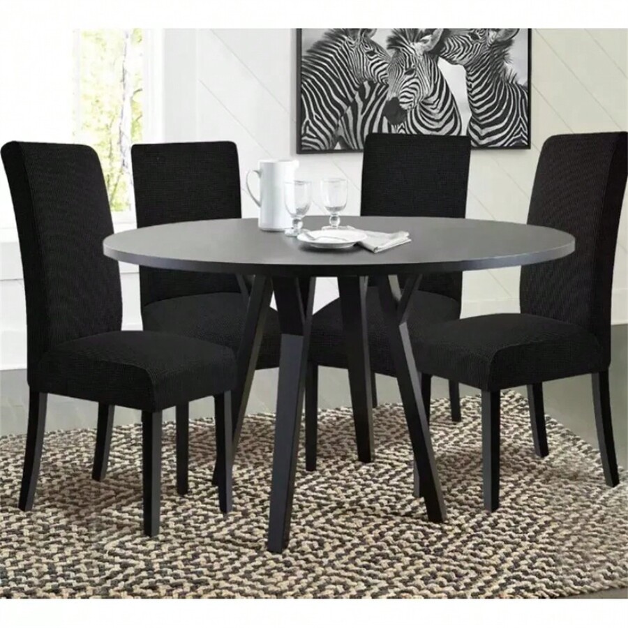 6pcs Removable Dining Chair Covers SHEIN UK