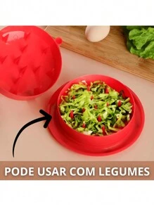 Desfiador De Frango Manual Processador De Alimentos - Vermelho - Visão 5