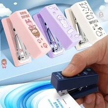Mini Stapler. Small For Household Use. Cartoon For Kids. Cute Set For Students. Small And Portable.