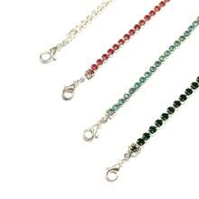 Rhinestone Bracelet (G) - Màu xanh nhạt - Xem 2