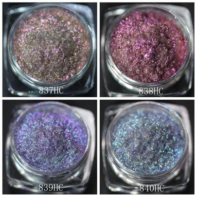 变色龙云母粉颜料，适用于环氧树脂、美甲、彩绘颜料、蜡烛、聚合物粘土、DIY装饰