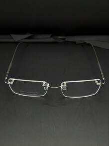 Balgrif Rimless Screw-On Glasses, Aluminum Frame, Men's And Women's, Most Resistant New Release, 2056 - Xám - Xem 4