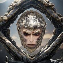 1pc Realistic  Wukong Mask Suitable For Role Playing, Halloween And Other Festivals - Mask - View 6