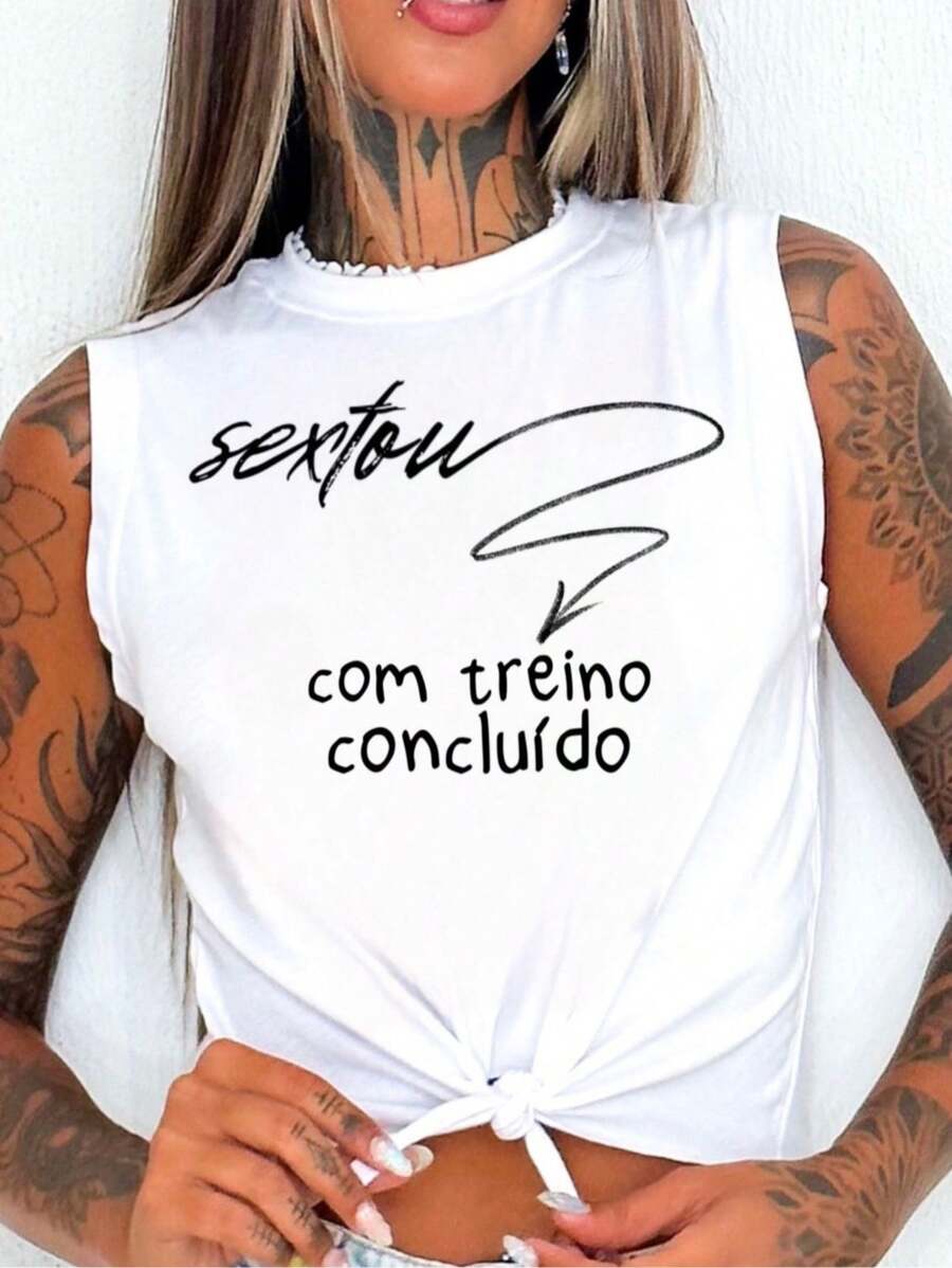 BEACH TENNIS KNOT CROPPED TOP - 白色 - 查看 1