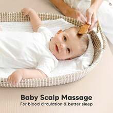 Baby Bath Brush, Kids Bathing Brush, Massage Comb, Bathing Accessories - Multicolor - View 5