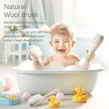 Baby Bath Brush, Kids Bathing Brush, Massage Comb, Bathing Accessories - Multicolor - View 7