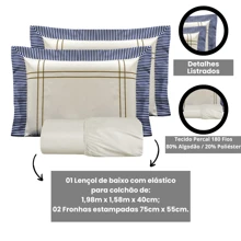 Fitted Sheets - 米色 - 查看 2