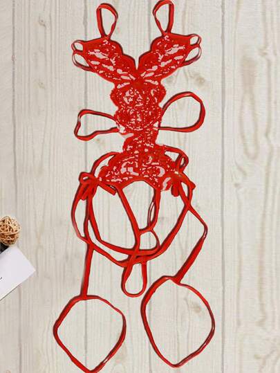 1pc Verleidelijke Kanten Hollow Out Bodysuit Lingerie Home Wear Going view 6