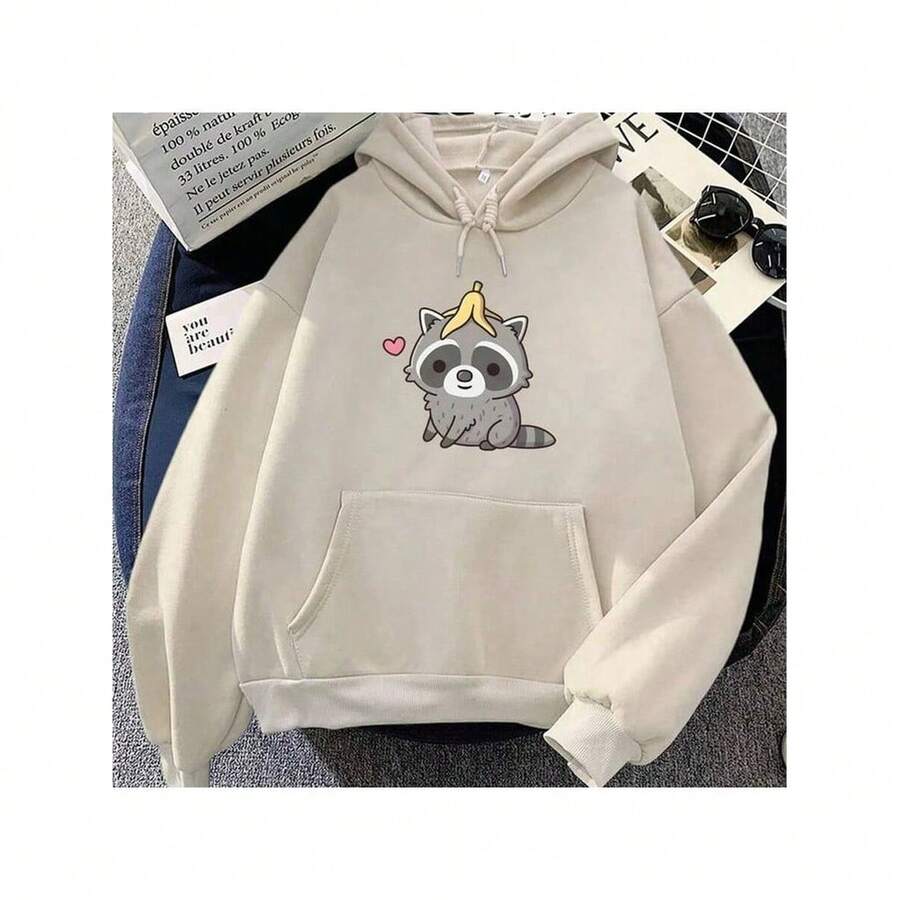 Women's QUATI FOFO Casual Winter Sweatshirt - 米色 - 查看 1