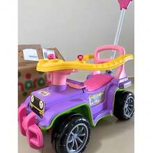 Children's Stroller Quadricycle   Marasl Sound Pusher Walker Interactive Toy Babies Children Girls Boys - 紫色 - 查看 3