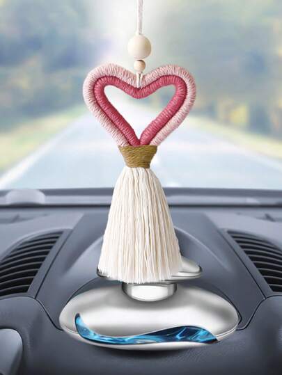 Heart Shaped Car Pendant
