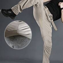 Pantalones Tácticos Militares Impermeables Cortavientos Cargo Casual - Caqui - Ver 5