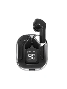 HQAi H4 Tws Wireless Bluetooth 5.3 Earphones For Sports Gaming With Noise Reduction - 黑色 - 查看 1